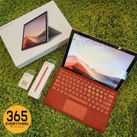 ราคา surface pro 7 i5 ram8 ssd128 พร้อมคีย์บอร์ดปากกา สภาพเหมือนใหม่ (20953744201)