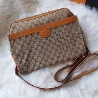 ราคา Gucci​ ​CROSS​ BODY​ vintage​แท้100% (7031216172)