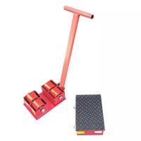 ราคา จัดส่งทันทีจากกรุงเทพฯ!เต่าลากเครื่องจักร 6 ตัน รุ่น CRA-4 รุ่นล้อยาง CARGO TROLLY 6 TON ย้ายเครื่องจักร (23675108726)