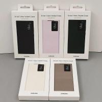 ราคา Samsung S23 Ultra Smart View Wallet Flip Case Leather Window S View Phone Protective Cover For Galaxy S23Ultra SM-S918B (46751710913)