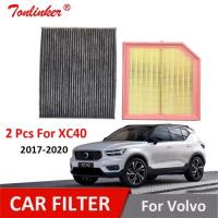 ราคา Air Filter Cabin Filter 2Pcs For VOLVO XC40 1.5T T3 2.0T D4 T4 T5 2017 2018 2019 2020 Model Car Fil (55906323870)