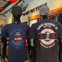 ราคา เสื้อยืด OLP ผู้ชายสีกรมลิขสิทธิ์แท้จาก Harley Davidson (Made in USA**) 40291653 (28225704545)