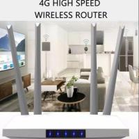 ราคา 4G LTE CPE (micro sim) router เสาสัญญาณ 4 เสา รองรับสูงสุด 32 devices (3437218494)