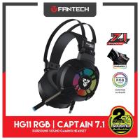 ราคา FANTECH รุ่น HG11 RGB (Captain 7.1) Stereo Headset for Gaming หูฟังเกมมิ่ง แบบครอบหัว มีไมโครโฟน ระบบสเตอริโอ ไฟรอบหูฟั (3252848053)
