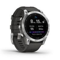 ราคา GARMIN สมาร์ทวอทช์ รุ่น fenix 7, Silver with Graphite Silicone Band (15366031275)