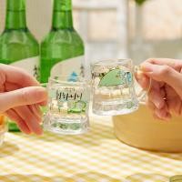 ราคา ( พร้อมส่ง ) Kakaofriends Jordy mini Glass Set 2P ชุดแก้วโซจู 2 ชิ้น (16897704363)