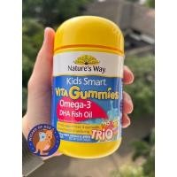 ราคา Nature’s Way Kids Smart Vita Gummies Omega-3 DHA Fish Oil ✅แท้จากออสเตรเลีย✅ กัมมี่เด็ก น้ำมันปลา (12950106852)