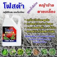 ราคา ยาฆ่าหญ้า ยาฆ่าหญ้าเผาไหม้ โฟสต้า (สูตรพิเศษน้ำม่วง) กลูโฟซิเนต-แอมโมเนีย กลูโฟซิเนต ขนาด 4 ลิตร (22545348184)