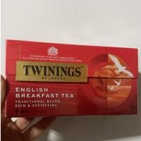 ราคา [25 ซองชา] ทไวนิงส์ Twinings ชาอังกฤษ English Breakfast Tea (50057425516)