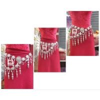 ราคา เข็มขัดระย้าล้านนา/เครื่องประดับเอว/ประดับชุดไทย(สินค้ามีพร้อมส่ง) ยาว 40นิ้ว (29202242851)