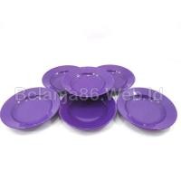 ราคา UNGU จานเล็ก 6 ชิ้น SSJ-P06 - สีม่วง (9322582030)