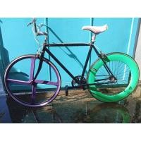 ราคา จักรยานฟิกซ์เกียร์ (Fixed-gear bicycle) ครับ ล้อสวยๆ งานตู้ญี่ปุ่น สวยๆเลย พร้อมปั่น ยกคัน (40970309440)