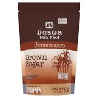 ราคา แนะนำ!! มิตรผล น้ำตาลทรายแดง 500กรัม Mitrphol Brown Sugar 500 grams (3565480796)