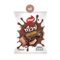ราคา Twisties Twice ทวิสตี้ทไวซ์ช็อคโก้ ขนาด 59 กรัม x2 (16170938183)