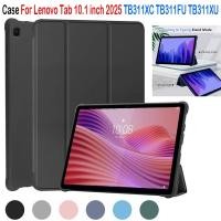 ราคา สําหรับ Lenovo Tab 10.1 นิ้ว 2025 TB311XC TB311FU TB311XU สําหรับ Lenovo Tab K10 (2nd Gen) 10.1 "แฟชั่น Tri-fold Solid Colour Soft ซิลิโคนแท็บเล็ตป้องกันกรณี (53507271357)