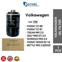ราคา AUDI A4,A5,Q5 2.OL VOLKSWAGEN GOLF GTI PASSAT 2.0 (2010-2015) กรองน้ํามัน 06J 115 403C (57104648693)