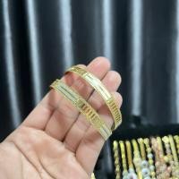 ราคา กำไลข้อมืองานเมกกะ เป็นงานสองกษัตริย์ 1เซตจะได้ 2วง รับรองความสวยและความทน ทองหุ้ม ทองปลอม ทองไมครอน (26168037182)