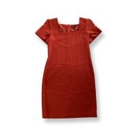 ราคา เบสิคเดรส คอวี สีส้มอิฐ (17569545011)