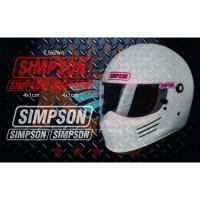 ราคา สติ๊กเกอร์ตัดหมวกกันน็อค Simpson List (43304977345)
