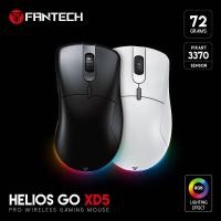 ราคา FANTECH HELIOS GO XD5 ERGONOMIC GAMING MOUSE HISTORY MEETS FUTURE PRO เมาส์สําหรับเล่นเกม RGB ไร้สาย (53206647522)