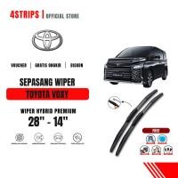 ราคา ที่ปัดน้ําฝนกระจกรถยนต์ Toyota Voxy Hybrid ฟรี 5 โบนัส (51656563462)