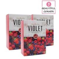 ราคา Violet Detox ไวโอเล็ต ดีท๊อก ดักจับไขมัน ขับสารพิษในลำไส้ (3 กล่อง/ 30 ซอง) (7518854142)