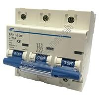 ราคา [ 1ชิ้น ] RFB1-100 3P-80A เบรกเกอร์ 6kA Type C เมนเบรกเกอร์3เฟส เบรกเกอร์ลูกย่อย ลูกย่อย 3P เบรกเกอร์กันไฟเกิน BF เซอ... (23351231028)