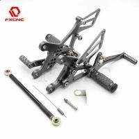 ราคา For Kawasaki Ninja ZX6R ZX636 ZX-6R 636 2005 2006 2007 2008 Aluminum Adjustable Motorcycle Rearset (51652458969)