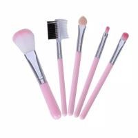 ราคา Mini Brush Make up PINK / Make up Brush Kit สีชมพู / แปรงหน้า (27937944067)