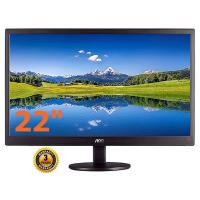 ราคา LED MONITOR (จอมอนิเตอร์) AOC LED 21.5'' E2270SWHN รับประกัน 3 - Y (1557153709)