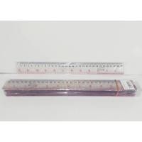 ราคา ไม้บรรทัด พลาสติกใส 12 นิ้ว หนา 0.9 ( แพ็ค 12 อัน ) (27029642123)