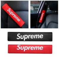 ราคา ส่งจากไทย ปลอกเข็มขัดนิรภัย​ Supreme ปลอก​หุ้ม​ สาย​เข็มขัด​นิรภัย​​ ที่หุ้มเข็มขัด​นิรภัย​ สายเบล เบล อุปกรณ์เสริมในรถ (18949700800)