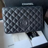 ราคา #มือ2 Chanel 19 WOC lamp skin สีดำ ใบเสร็จ 2014 (โอนตรง 98,900) (41252811782)