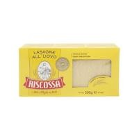 ราคา แผ่นลาซานญ่าไข่ (ริสคอสซา) 500 กรัม/แพ็ก (40707434021)