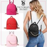 ราคา Victoria's Secret Pebbled V-Quilt Small City Backpack กระเป๋าเป้สะพายหลัง ไซส์มินิ (1290227600)