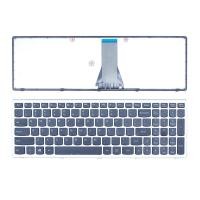 ราคา Lenovo IdeaPad G500S G505S G510S S500 Z510 US คีย์บอร์ด W/กรอบสีเงิน 25213001 (44952794253)