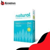 ราคา กระดาษ HVS ธรรมชาติ F4 70 GSM 1RIM / กระดาษถ่ายเอกสารธรรมชาติ (53106372649)