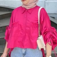 ราคา เคมีจา เสื้อครอปเชือก / เสื้อครอปเชือกสุดหรู / เสื้อครอปสวยๆ / เสื้อแขนรูด (26317525237)