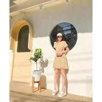ราคา La mignonnne Dress Light Brown (24363028382)