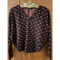 ราคา mercibeaucoup, by Issey Miyaki Sweater ลายปลา อก 56-70 นิ้ว (26514193073)