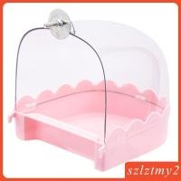 ราคา [Szlztmy2] นกอาบน้ํากรงนกแขวนอ่างอาบน้ํานกสําหรับฟินช์นกขนาดเล็กนกกระตั้ว (55807797520)