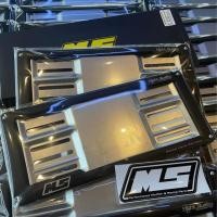 ราคา กรอบป้ายทะเบียนสแตนเลสสีดำพาวเดอร์โค๊ด งาน MSเม้งซัง (แถมฟรีสติกเกอร์ms )ราคาต่อคู่#กรอบป้ายทะเบียน (20993433351)