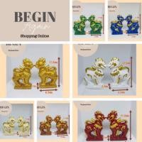 ราคา ตุ๊กตาสิงห์ศาลพระภูมิ ศาลตายาย แบบพลาสติก 1คู่ (3540841527)