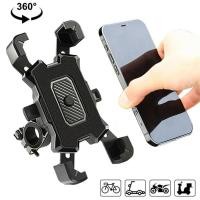 ราคา 360 Rotation Bike Phone Holder Motorcycle Bicycle Phone Holder Handlebar Stand Mount Bracket Mount Phone Holder For Mobi (25384607236)