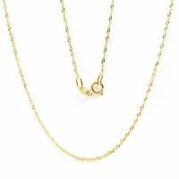 ราคา Princely สร้อยคอทองเคแท้ 18Kลายดิสโก้นำเข้าจากอิตาลีของแท้100%มีบัตรรับประกัน (27872705855)