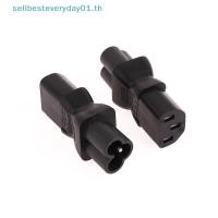 ราคา & Sellingbest & 1 PC AC Power Soet Adapter IEC320 3-Pin C13 Female To C6 Male Plug AC Power Adapter Electric Soet Converter. (50607723973)