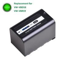 ราคา แบตเตอรี่ AG-VBR59 VW-VBD58/เครื่องชาร์จเร็วสำหรับ BGH1 Panasonic,HC-X1, HC-X1500 DVX200,CX350 AC30 UX90,230 (23042469605)