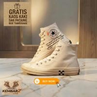 ราคา Converse Chuck Taylor 70s Hi Off White Full White Import Original 100% (44657707302)