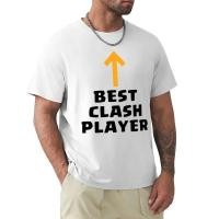 ราคา Clash Of Clans - เสื้อยืด Clash Player Essential สุดยอด เสื้อยืดลายอนิเมะวินเทจ เสื้อยืดผ้าฝ้ายสั่งทำพิเศษสำหรับผู้ชาย (53806839623)