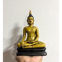 ราคา พระพุทธรูป พิมษ์สุโขทัย สีทองเอิร์ธโทน (Earth Tone) ปางสะดุ้งมาร ปางมารวิชัย หน้าตัก 5 นิ้ว พระบูชา องค์สวยคมชัด (23346381920)